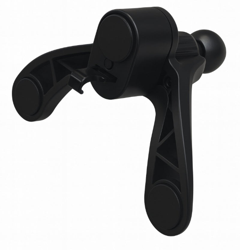 Magnetische Telefoonhouders auto met dubbel klemmachisme - Ventilatierooster - 360° Rotatie - Inclusief 2 Magneet Platen - Telefoonhouder - Voor smartphones 3 - 7 inch - Universeel
