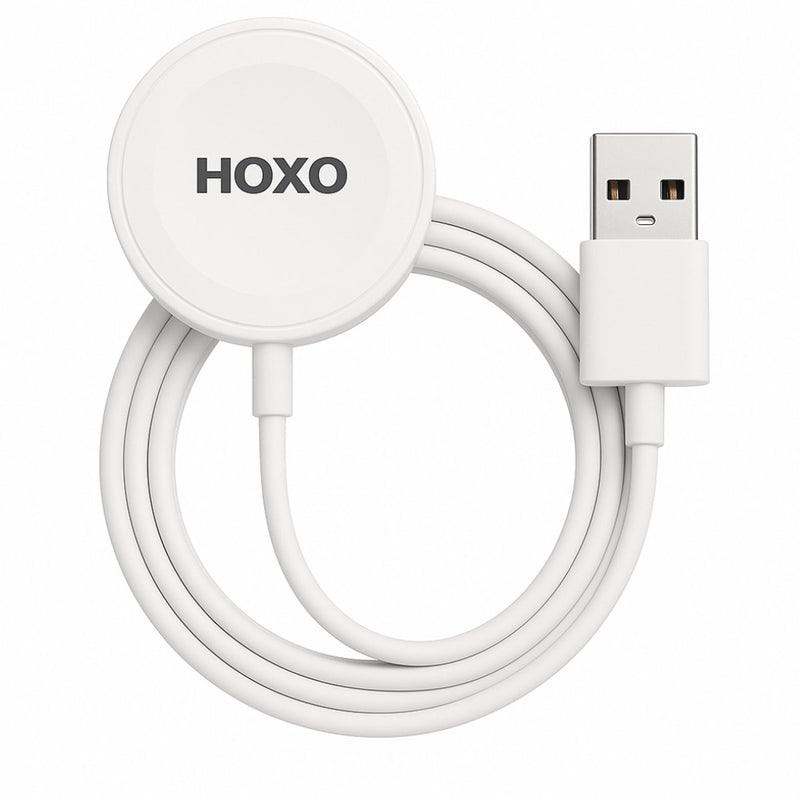 Draadloze Oplader Geschikt voor Apple Watch - Magnetische Oplaadkabel - 1.2 Meter USB Snellader - Serie 2 t/m 9 - Oplader voor Smartwatch