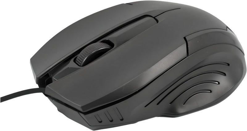 Bedrade USB Muis – Ergonomisch Ontwerp – 1000 DPI – Zwart – 1.2m Kabel