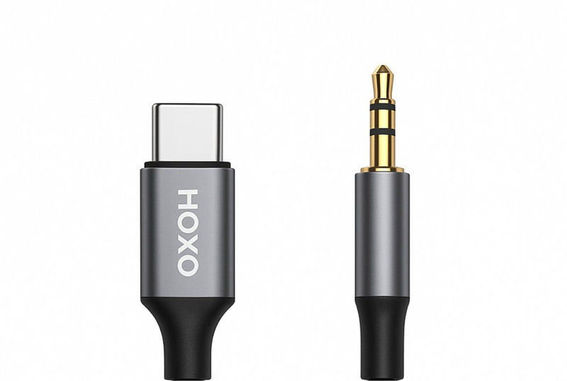 Aux naar USB C Kabel - Gevlochten Kabel 1 Meter - Geschikt voor iPhone & Samsung - 3.5mm Jack - Audio kabel voor Auto, Smartphone en Koptelefoon