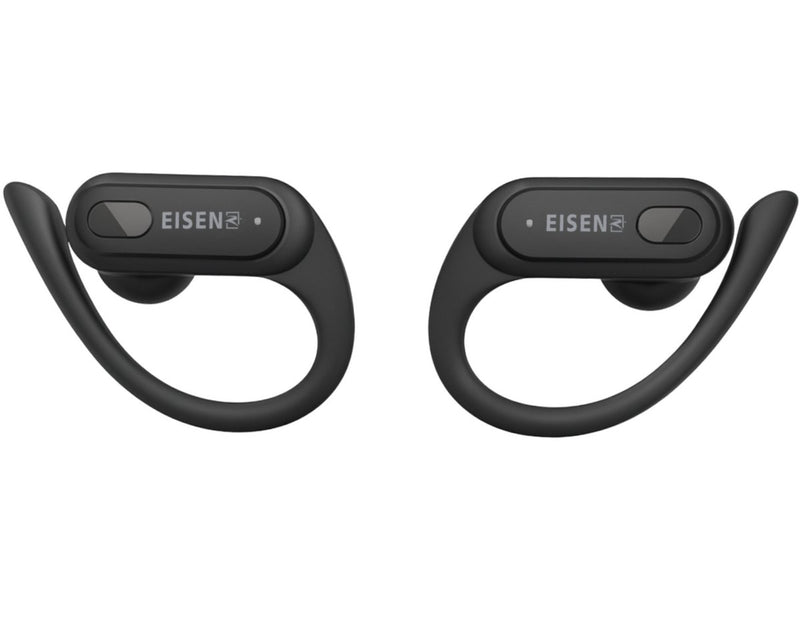 Draadloze Sport Oordopjes met Haakjes - Bluetooth V5.3 - 15 uur Afspeeltijd - Touch Control - Smart Case - LED Display - USB C - Touch Control - Oortipmaten S/M/L