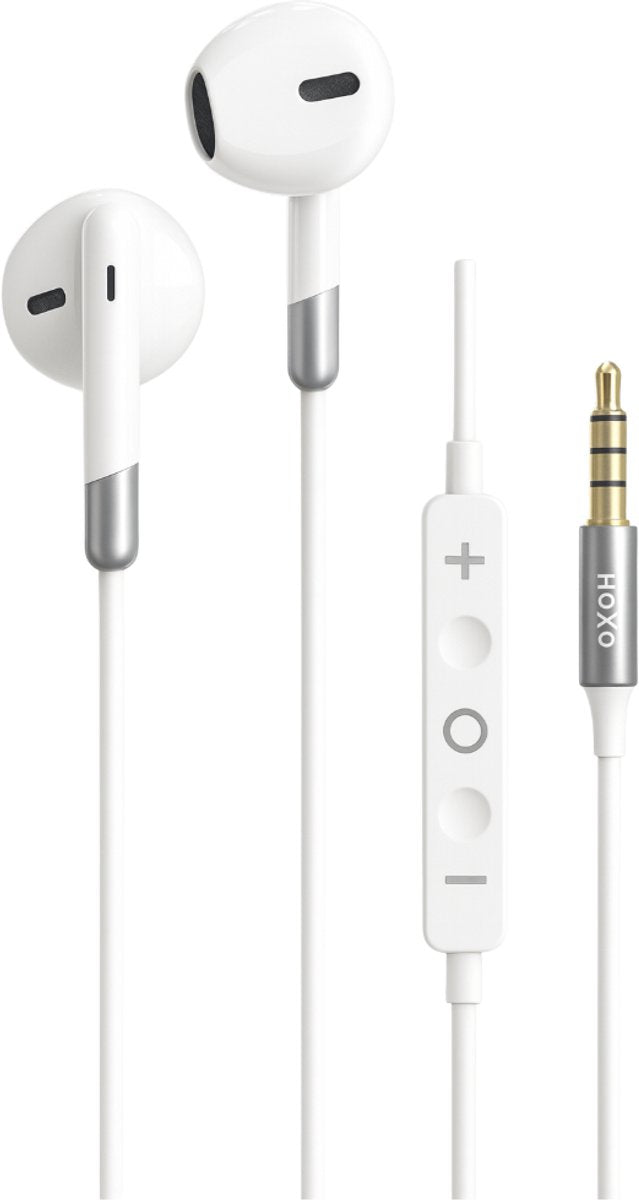 Bedrade Oordopjes met AUX - 1.2 Meter Oortjes met Draad en Microfoon - Extra Bass - Super Comfortabel - Bedrade Oortjes - HiFi Sound
