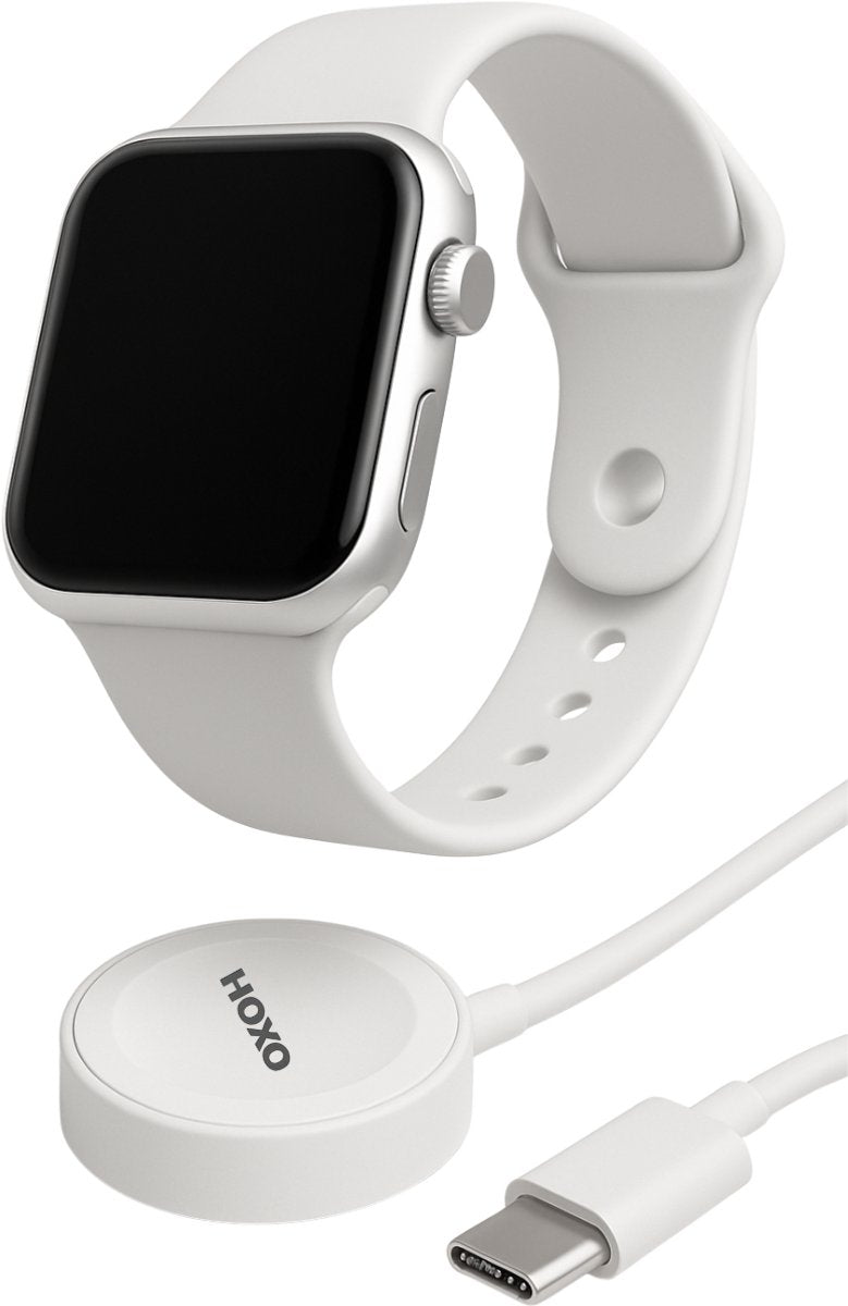 USB C Draadloze Oplader Geschikt voor Apple Watch - Magnetische Oplaadkabel - 1.2 Meter Snellader - Serie 2 t/m 9 - Oplader voor Smartwatch