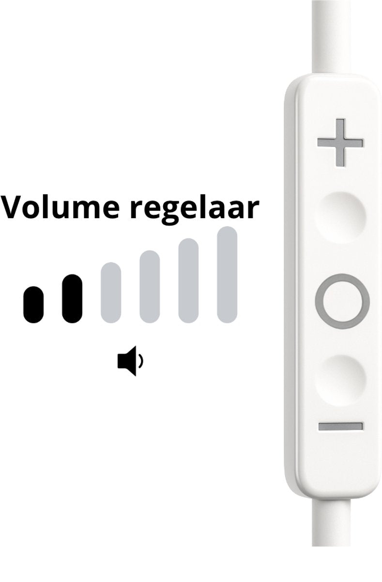 Bedrade Oordopjes met AUX - 1.2 Meter Oortjes met Draad en Microfoon - Extra Bass - Super Comfortabel - Bedrade Oortjes - HiFi Sound
