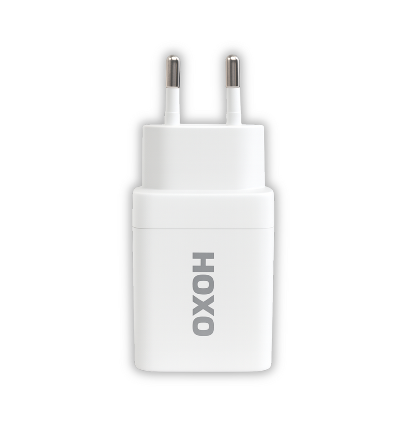 45W USB C Adapter met 2 USB C Poorten - Snellader geschikt voor iPhone 17 - GaN Oplader