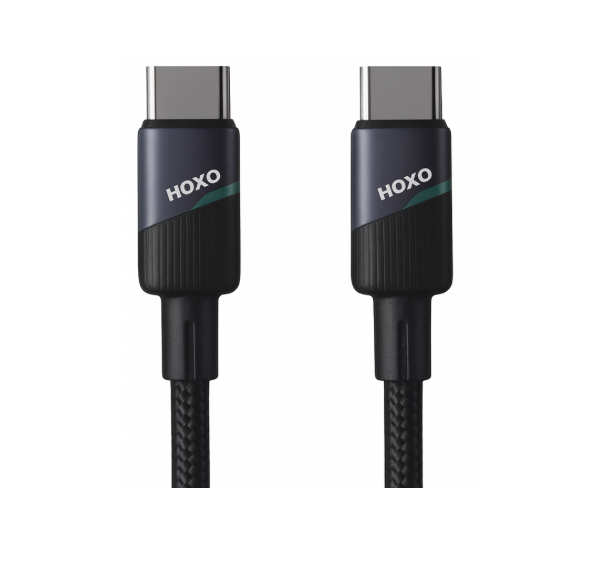 USB-C naar USB-C Kabel 2m - 66W Snelladen & Data - Gevlochten - Oplaadkabel voor Smartphones, Tablets & Laptops - Oplader