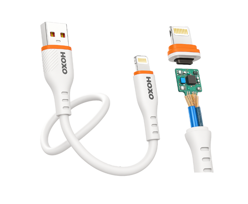 2x USB Kabel Geschikt voor Lightning - 1 Meter - 3A - Snelladen - Data synchroniseren - USB C Oplader Kabel