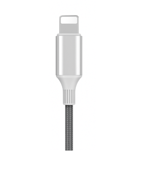 Aux Kabel Geschikt voor Lightning - Gevlochten Kabel 1 Meter - 3.5mm Jack - Audio kabel voor Auto, Radio en Koptelefoon