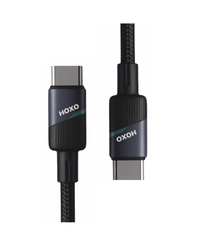 USB-C naar USB-C Kabel 1m - 66W Snelladen & Data transfer - Gevlochten Nylon Kabel - Datakabel - Snellader