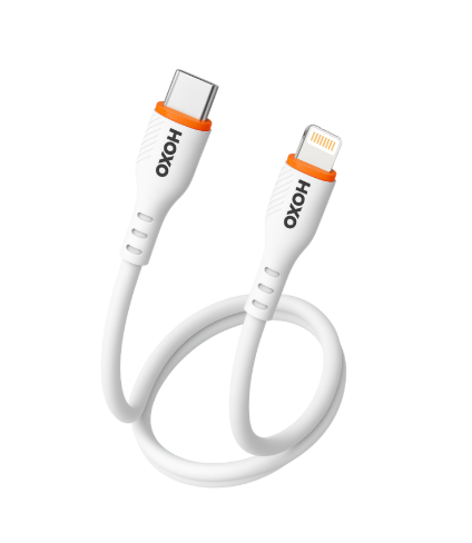 2x USB C Kabel - Geschikt voor Lightning - 27W Snellader 1 Meter - Data Transfer