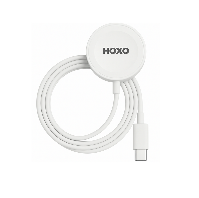 USB C Draadloze Oplader Geschikt voor Apple Watch - Magnetische Oplaadkabel - 1.2 Meter Snellader - Serie 2 t/m 9 - Oplader voor Smartwatch