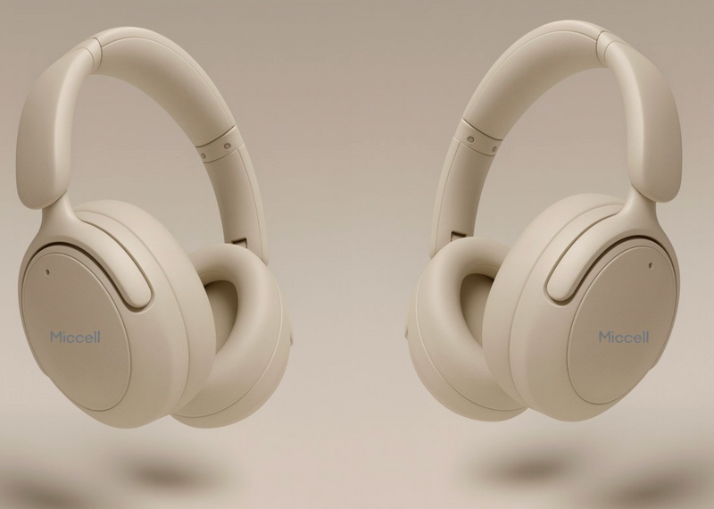 Draadloze Over Ear Koptelefoon met Noise Cancelling & Microfoon - 60 uur batterij - Inklapbaar Bluetooth Headset - Heldere gesprekken - Koptelefoon met draad 3.5mm Jack - Handsfree bellen
