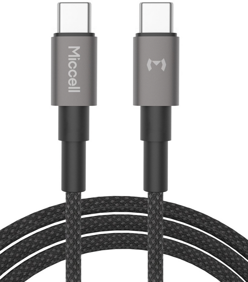 USB C naar C Kabel 60W - 1.2 Meter - Snellader - USB C Kabel - Gevlochten Nylon Kabel - USB C Adapter Kabel geschikt voor Samsung & iPhone 15/16/17
