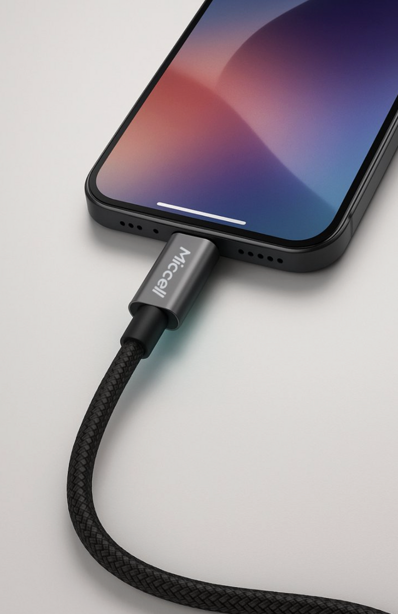 USB C naar C Kabel 60W - 1.2 Meter - Snellader - USB C Kabel - Gevlochten Nylon Kabel - USB C Adapter Kabel geschikt voor Samsung & iPhone 15/16/17