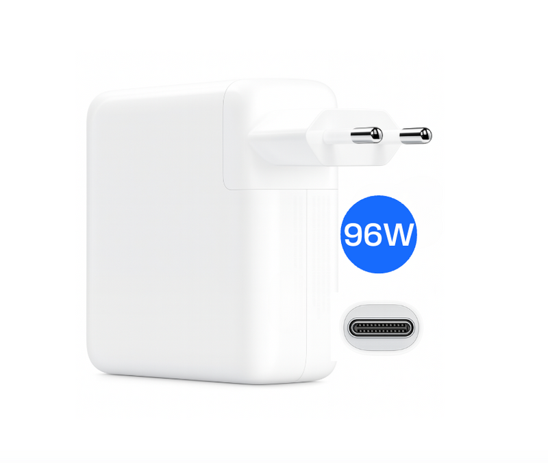 Eisenz Power Adapter 96W - USB C - M Series - Geschikt voor iPad, iPhone en Macbook Series - Snellaadfunctie - Voedingsadapter voor Laptop