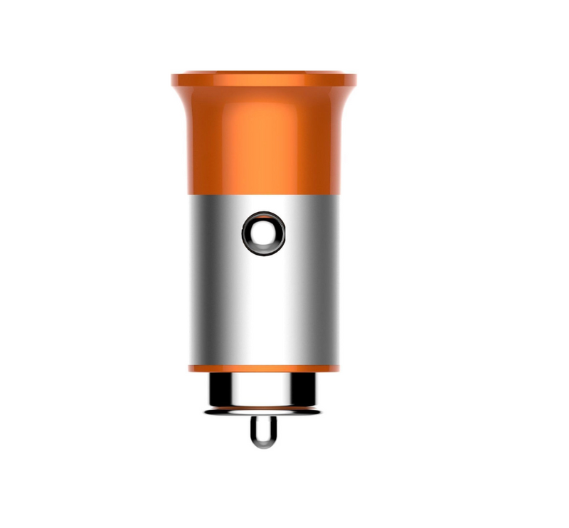 Eisenz - Autolader USB-C - Snellader 18W - Inclusief Lightning Kabel - Geschikt voor iPhone - Oranje - Laad 4x zo snel - Power Delivery