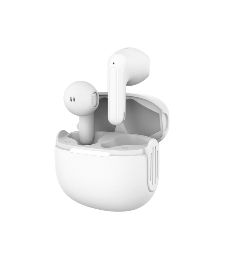 Draadloze Oordopjes - Sport Oortjes - Flexibele Oorhaakjes - Bluetooth Oortjes 5.4 - USB C - 30 Uur Afspeeltijd - Automatische verbinding - Touch Control
