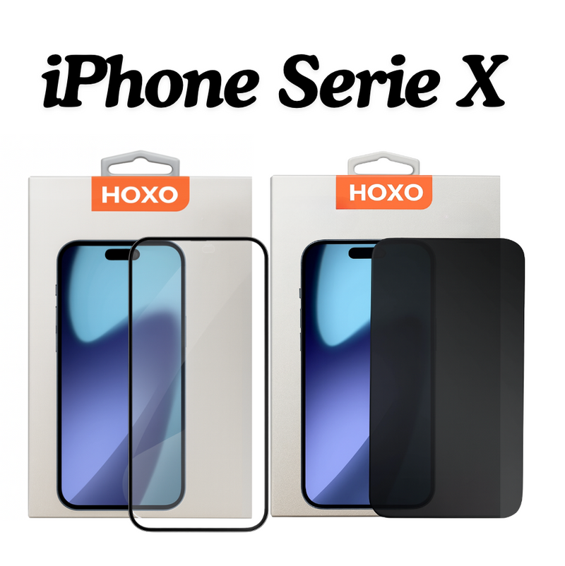 iPhone Serie X - Screenprotector - 6D Gehard Glas - Anti-statisch - Volledige bescherming