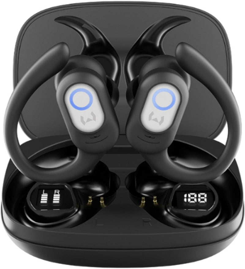 Draadloze Oordopjes met Oorhaakjes - Sport Oortjes - TWS Earbuds - Dual LED - 40 Uur Batterij - Bluetooth Oortjes - Auto Pairing - Touch Control - Deep Bass