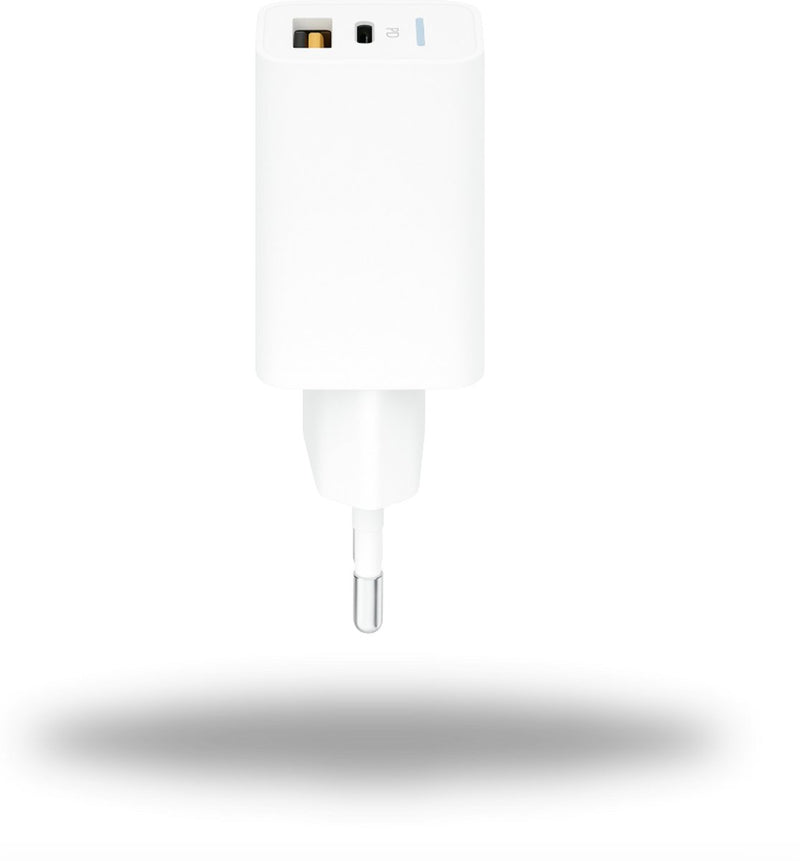 30W USB C Oplader - USB A - USB C Adapter - GSM Snellader - Dual Port - PD 3.0 - Fast Travel Charger - Geschikt voor iPhone 17, Oplader voor Smartwatch, Oortjes & Tablets