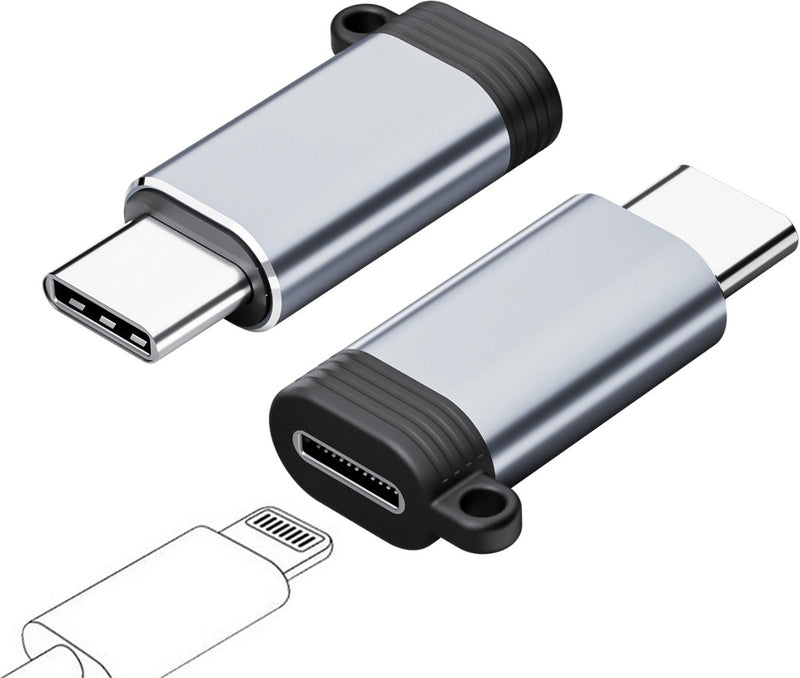OTG Converter - Geschikt voor Lightning naar USB C Adapter - Geschikt voor Carplay, Opladen & Data transfer