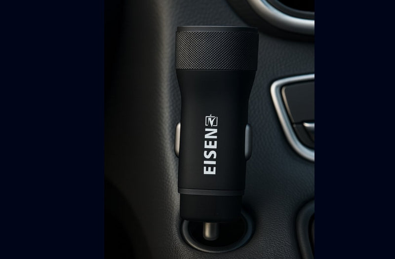 Eisenz Autolader 38W - USB A & USB C - Snellader - Sigarettenaansteker Auto Oplader - Universeel