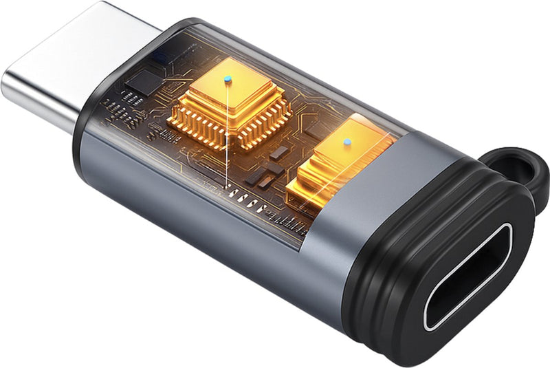 OTG Converter - Geschikt voor Lightning naar USB C Adapter - Geschikt voor Carplay, Opladen & Data transfer