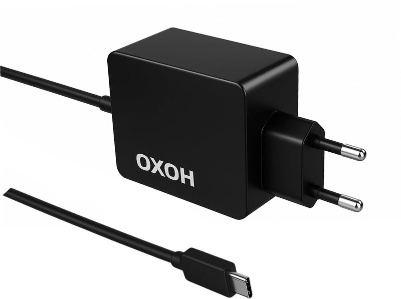 USB-C 65W GaN Universele Laptop Oplader - 1.8 Meter - USB C Adapter - Voedingsadapter voor Laptop - Sneloplader