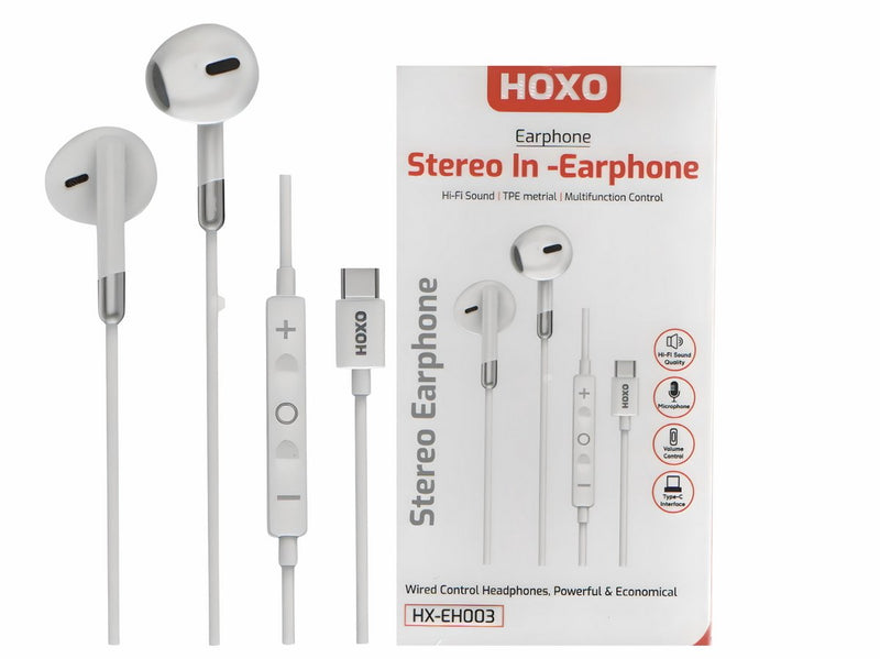 Bedrade Oordopjes met USB C Aansluiting - 1.2 Meter Oortjes met Draad en Microfoon - Extra Bass - Super Comfortabel - Sport Oortjes - HiFi Sound