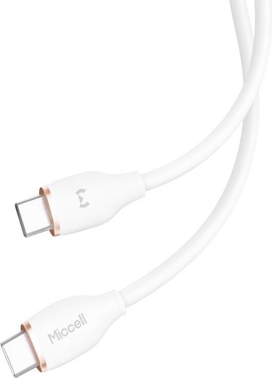 60W USB C naar C Kabel - 1.5 Meter - USB C Kabel - Snellader - Gevlochten Nylon Kabel - Geschikt voor iPhone 17 & Samsung