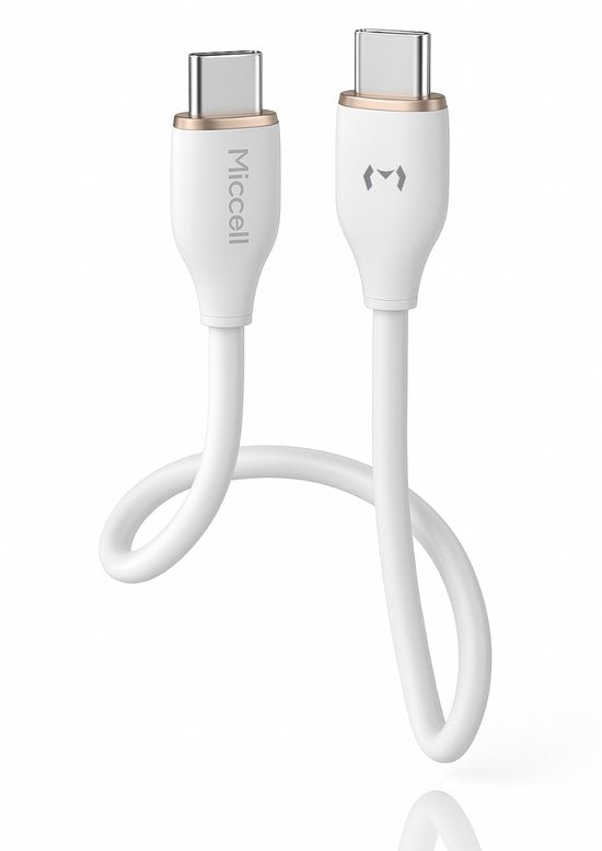 60W USB C naar C Kabel - 1.5 Meter - USB C Kabel - Snellader - Gevlochten Nylon Kabel - Geschikt voor iPhone 17 & Samsung