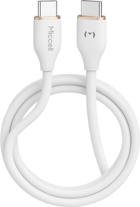 60W USB C naar C Kabel - 1.5 Meter - USB C Kabel - Snellader - Gevlochten Nylon Kabel - Geschikt voor iPhone 17 & Samsung