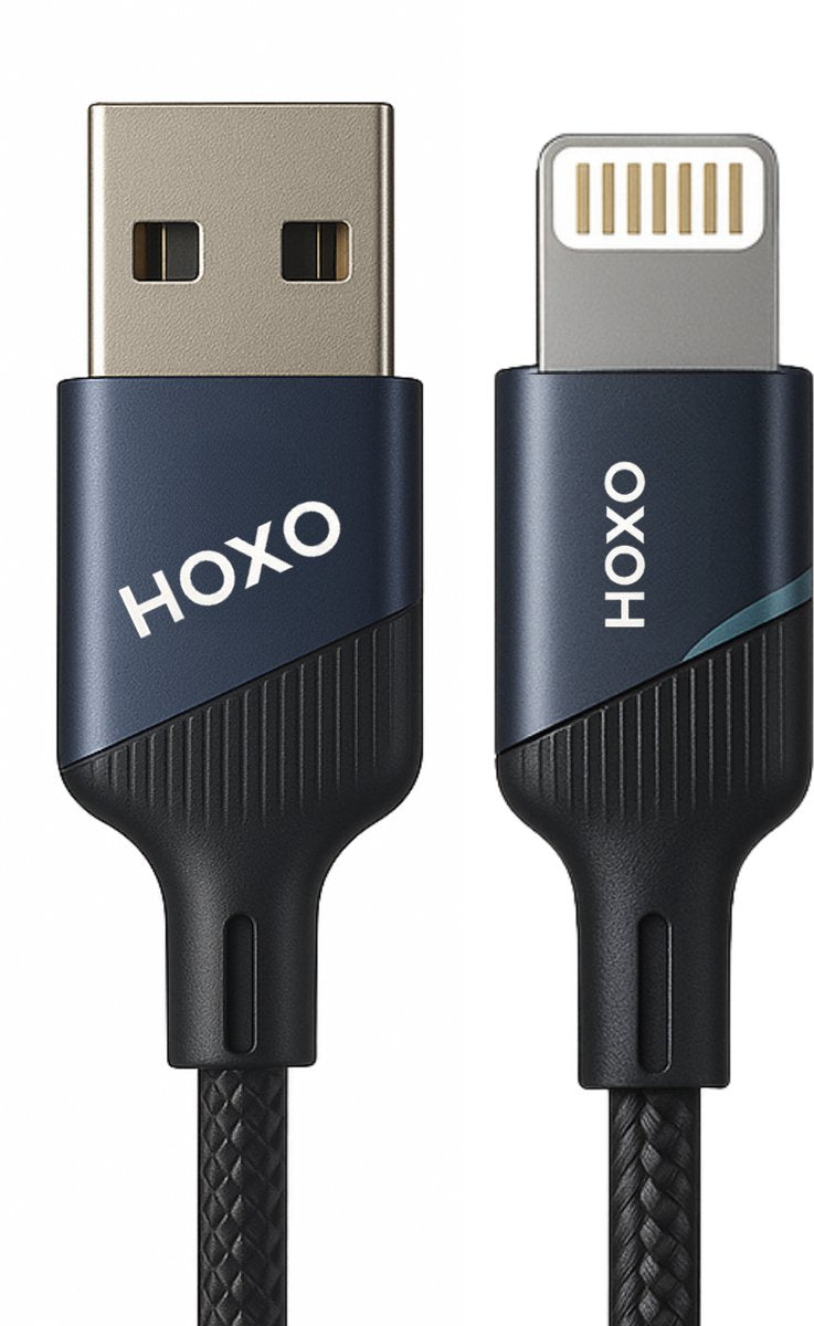 USB Oplaadkabel geschikt voor Lightning 60W - 2 meter - Opladen & Data Transfer - Snellader - Geschikt voor Smartphones, Tablets, Laptops & Draadloze Oortjes