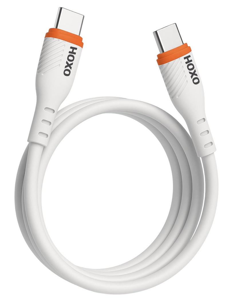 2x 60W USB C Kabel - USB C naar C - USB C Adapter Kabel 1 Meter - 5A Snellader - Data transfer - Geschikt voor iPhone Opladers