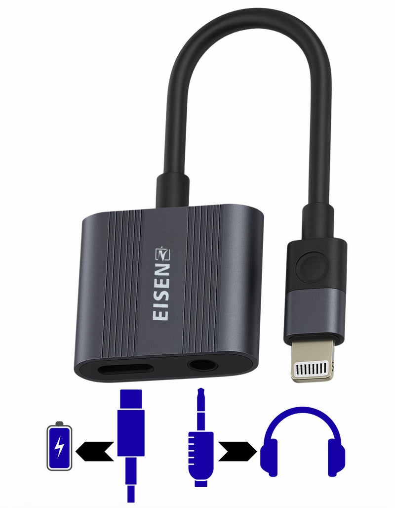 Splitter - Adapter geschikt voor Lightning - 3.5mm Jack - USB C - Audiokabel - DAC - Oplader