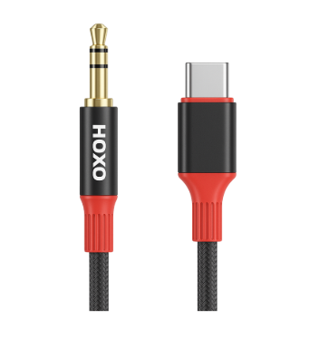 Aux naar USB C Kabel - Gevlochten Kabel 1 Meter - Geschikt voor iPhone & Samsung - 3.5mm Jack - Audio kabel voor Auto, Radio en Koptelefoon