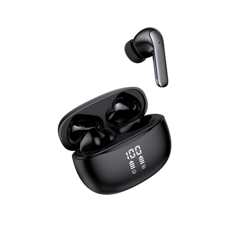 Draadloze Oordopjes met Active Noice Cancelling - Bluetooth 5.4 - Oortjes inclusief ENC - 40 Uur Batterij - Auto Pairing - Deep Bass - Touch Control - Hi-Fi Stereo Audio - Heldere Gesprekken