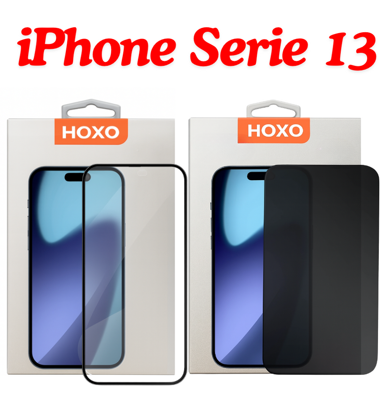 iPhone Serie 13 - Screenprotector - 6D Gehard Glas - Anti-statisch - Volledige bescherming