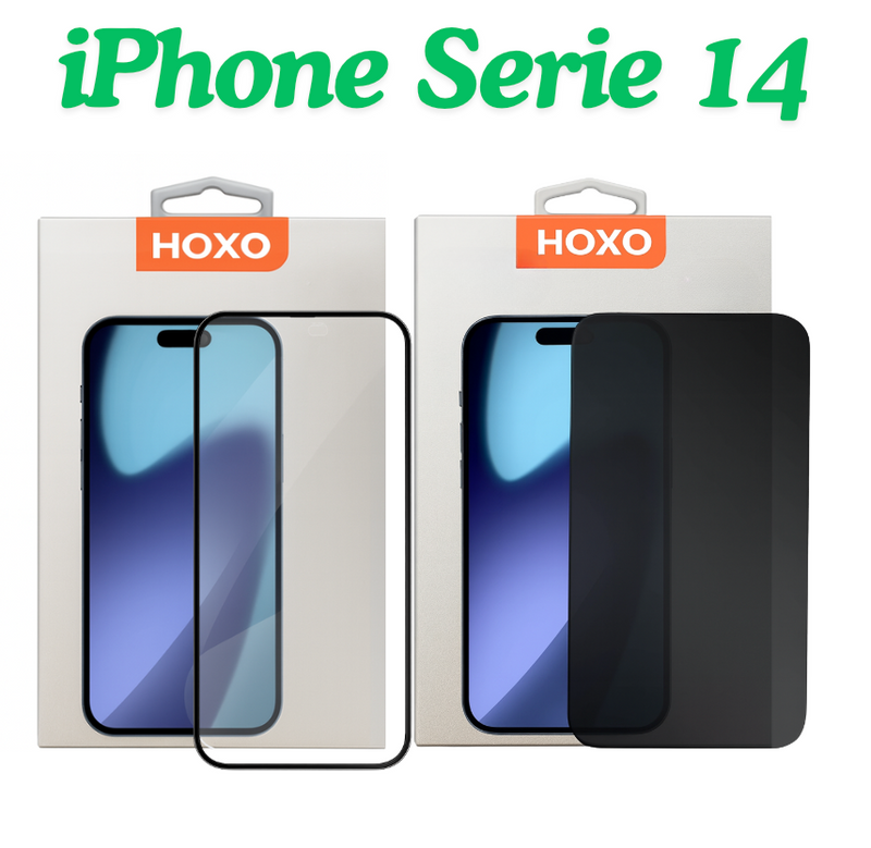 iPhone Serie 14 - Screenprotector - 6D Gehard Glas - Anti-statisch - Volledige bescherming