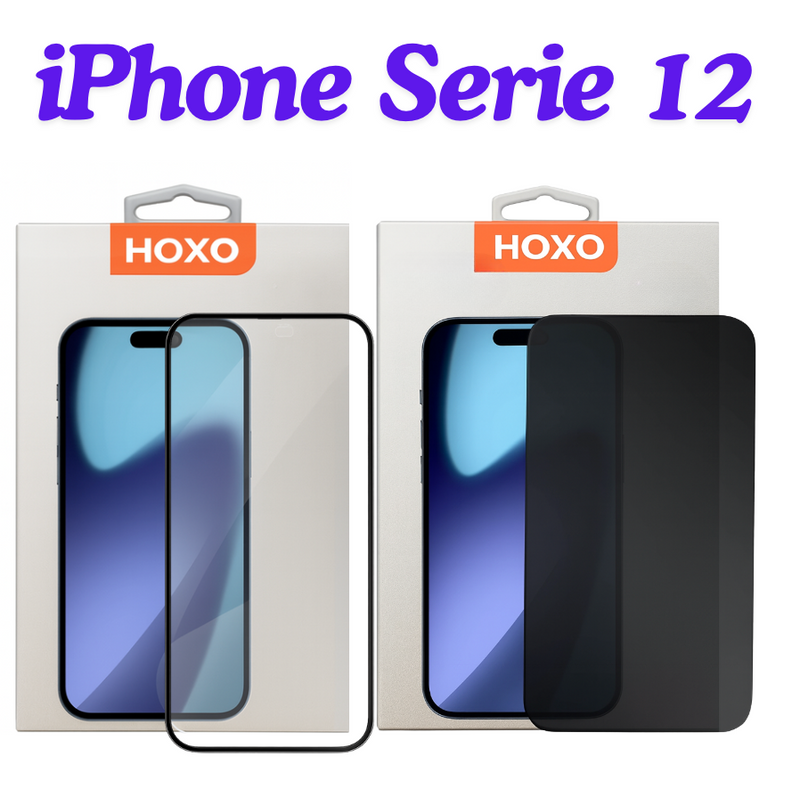iPhone Serie 12 - Screenprotector - 6D Gehard Glas - Anti-statisch - Volledige bescherming
